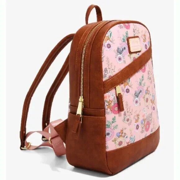 Loungefly Disney Bambi Cast Floral‎ Mini Backpack - Picture 2 of 5